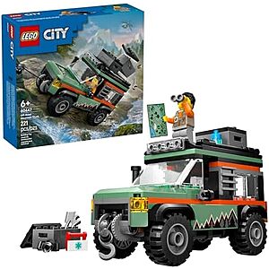 221-Pc LEGO City Off-Road Mountain Truck Building Toy $15.95