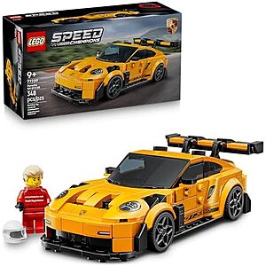 348-Pc LEGO Speed Champions Porsche 911 GT3 RS Super Car Building Set from $21.60