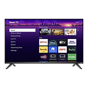 40" Pioneer Full HD 1080p LED Smart Roku TV $100 + Free S&H
