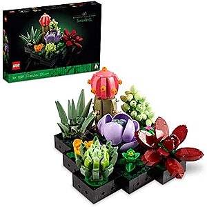 771-Piece LEGO Botanical Succulents Plant Building Kit $36.50 + Free S&H