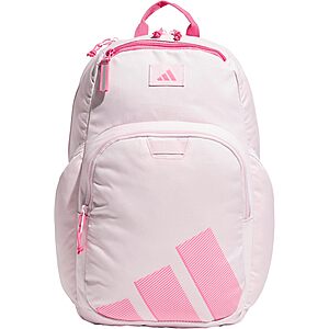 adidas Midway 28L Laptop Backpack (Clear Pink/Pink Fusion) $25
