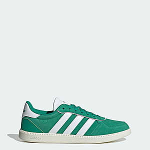 adidas Women's Breaknet Sleek Shoes (Court Green/Cloud White/Clear Pink) $20 + Free S&H