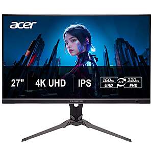 Costco Members: Acer 27" Predator 4K IPS 160Hz FreeSync Premium Gaming Monitor $200 + Free S&H