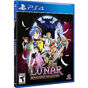 LUNAR Remastered Collection (PlayStation 4) $35