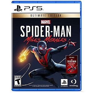 Marvel's Spider-Man: Miles Morales Ultimate Edition + Spider-Man Remastered (PS5) $38.95 + Free S&H