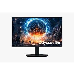 Samsung EDU/EPP: 27" Odyssey G60F QHD 350Hz IPS Monitor $200 + Free S&H