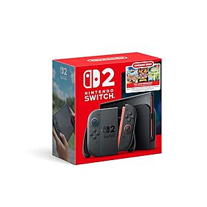 Select Accts: Nintendo Switch 2 Choose Your Game Console Bundle $450 + Free S&H