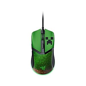 Select Gaming Mice: Razer Cobra Gaming Mouse (Minecraft Edition) $25 & More + Free S/H for Prime Members