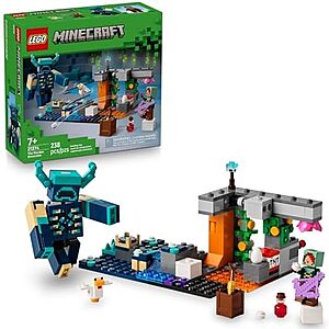 238-Pc LEGO Minecraft The Warden Encounter Building Toy Set $14