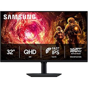 32″ Samsung Odyssey G5 G50F QHD 1440p 180Hz Gaming Monitor $199 + Free S/H