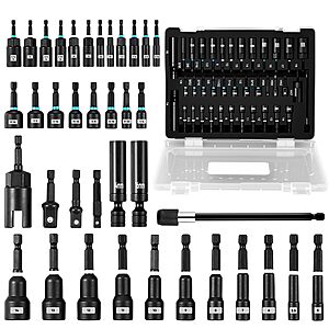 38-Pc Saker Magnetic Nut Driver & Impact Socket Adapter Set $29.65 + Free S&H