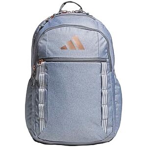 adidas Excel Athletic Laptop Bag Backpack for 15" Laptops (Twill Grey) $21.10