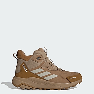 adidas Men's Terrex Anylander Leather Mid Climaproof Hiking Shoes (9.5 or 10.5) $44 + Free S&H