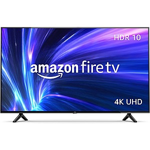 Amazon Fire TV's: 43" Fire TV 4-Series 4K UHD Smart TV $170 & More + Free S&H w/ Prime