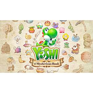 Costco Members: Yoshi and the Mysterious Book (Switch 2 Digital Code) $53