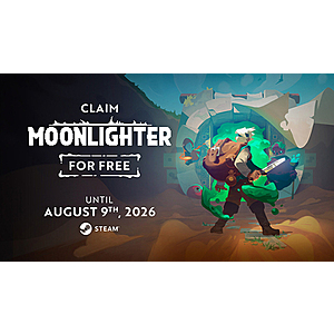 Moonlighter (PC/Steam Digital Download) Free to Claim (Claim by 8/9)