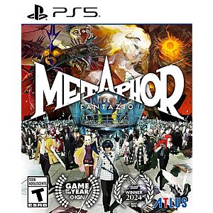 New Customers: Metaphor: ReFantazio Launch Edition (PS5) $10 + Free S&H w/ Prime