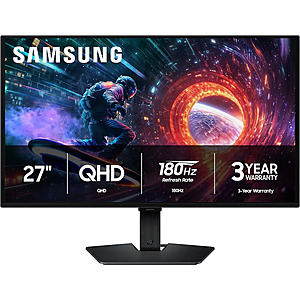 Open Box: 27" Samsung Odyssey G50SF 1440p 180Hz QD-OLED Monitor $287 + Free S&H