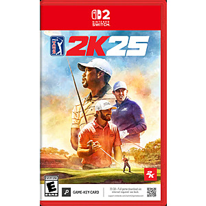 PGA Tour 2K25 (Nintendo Switch 2) $25