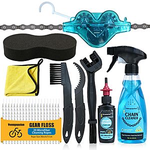10-Pc Venugopalan Bike Chain Cleaning Kit $18.50 + Free S&H