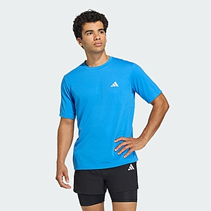 Men's adidas Workout Essentials Feelready T-Shirt (Ray Blue) $8 + Free S&H