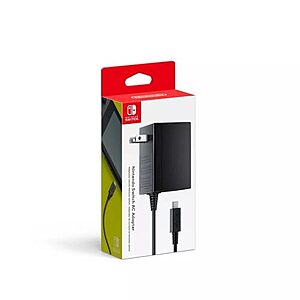 Official Nintendo Switch AC Power Adapter $24.45