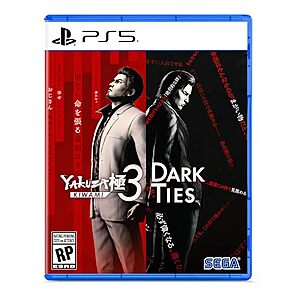 Yakuza Kiwami 3 & Dark Ties (PS5 or Switch 2) $30