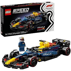 251-Pc LEGO Speed Champions: Red Bull Racing RB20 F1 Race Car Set $15.40