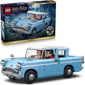 868-Pc LEGO Harry Potter Enchanted Flying Ford Anglia Building Set $46.20 + Free S&H
