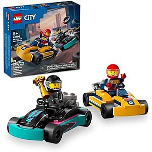 99-pc LEGO City Go-Karts & Race Drivers Toy Playset (60400) $6