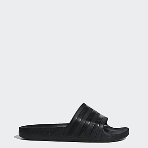 adidas Men's Adilette Aqua Slides (Core Black, 11 or 13) $6.40 + Free S&H