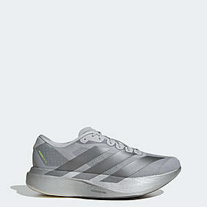 adidas Men's Adizero Evo SL Running Shoes (Silver Metallic, Size 13 Only) $54 + Free S/H