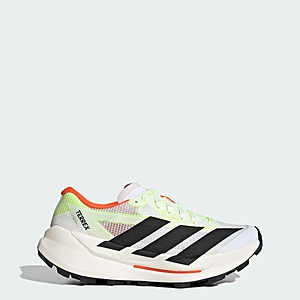 adidas Women's Terrex Agravic TT Trail Running Shoes (White / Black / Orange) $74.40 + Free S&H