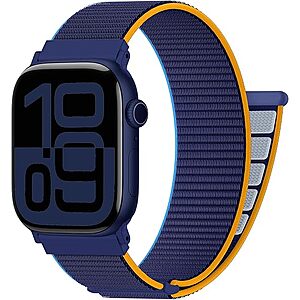 EOMTAM Nylon Loop Sport Band for Apple Watch (38-49mm) $5