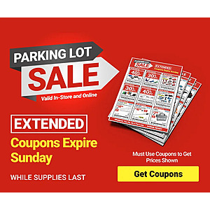 Harbor Freight Extended Parking Lot Sale: All Icon Socket Tool Sets & Tarps 40% Off & More (Valid thru 10/18)