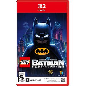 LEGO Batman: Legacy of the Dark Knight (Switch 2 Game-Key Card) $59.90 + Free S&H