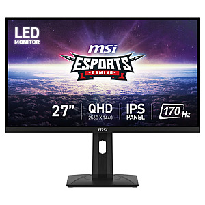 Select Costco Locations: 27" MSI G274QPF 1440p WQHD 170Hz 1ms IPS G-Sync Monitor $120 [Valid In-Store Only]