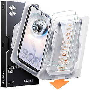 3-Pk SmartDevil Tempered Glass Screen Protector for Samsung Galaxy S26 (Various) $4.60