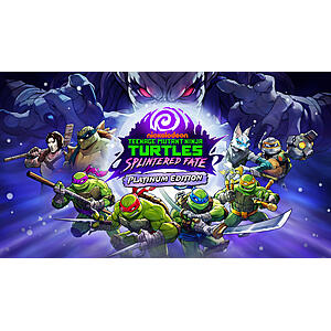 Teenage Mutant Ninja Turtles Splintered Fate (Switch Digital): Gold $12, Platinum $14.10
