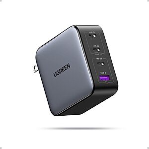 UGREEN 100W Nexode 4-Port GaN Foldable Wall Charger (3x USB-C + 1x USB-A) $40 + Free S&H