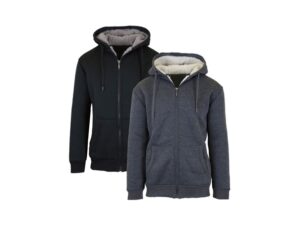 2 Pack Of Sherpa Men’s Hoodies For Just $20 + Free Shipping