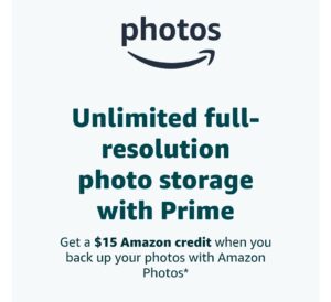 Free Targeted $15 Off $30 When You Upload To Amazon Photos